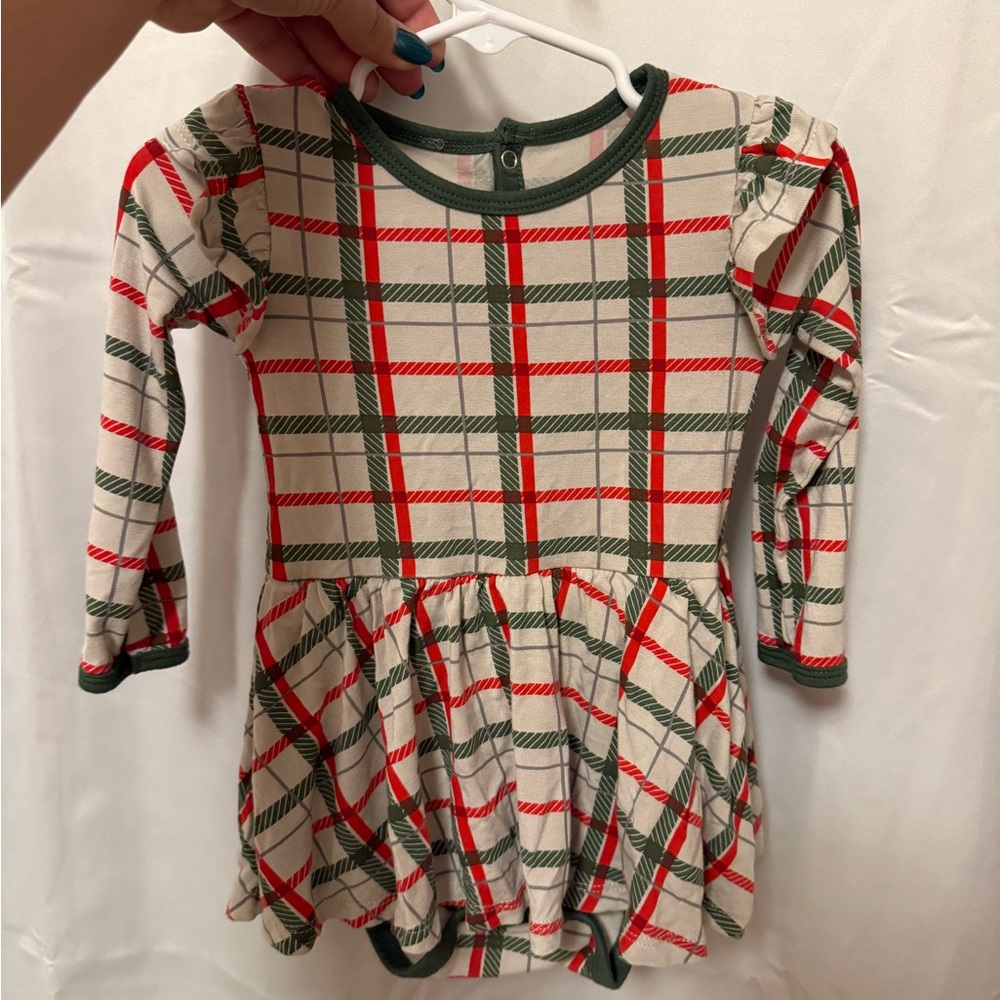 Long sleeve twirl dress